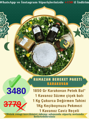 Ramazan Bereketi Paketi Karakovan