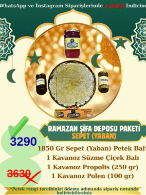 Ramazan Şifa Deposu Paketi Sepet (Yaban)
